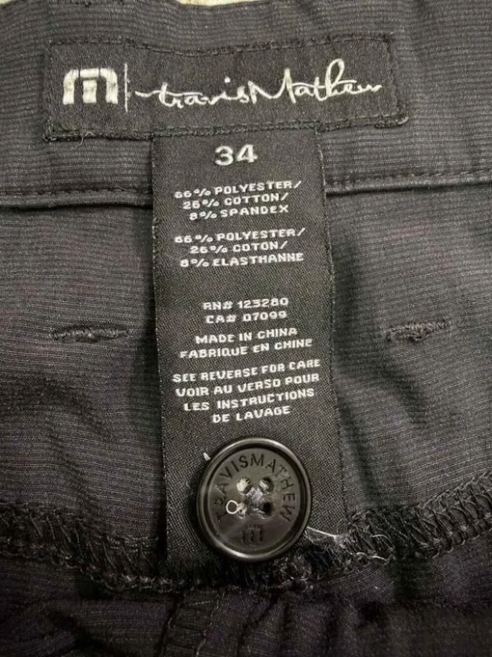 TravisMathew Open To Close Performance Golf Pants 34